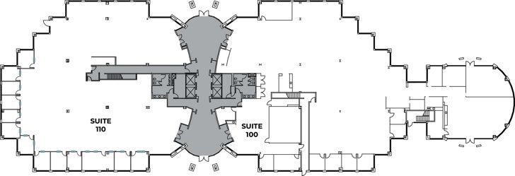 4435 Eastgate Mall, San Diego, CA à louer Plan d’étage– Image 1 sur 1