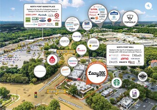 Plus de détails pour 10800 Haynes Bridge Rd, Alpharetta, GA - Local commercial à vendre