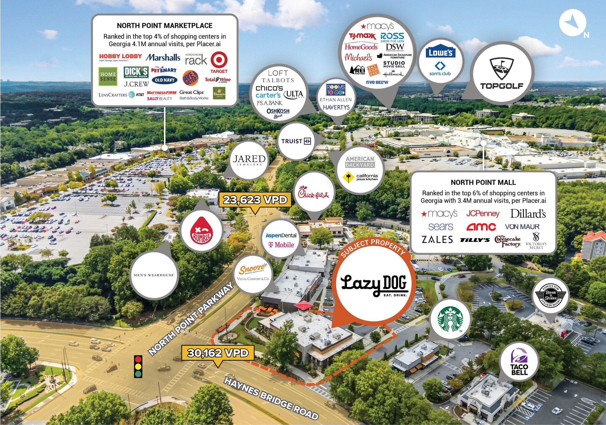 10800 Haynes Bridge Rd, Alpharetta, GA à vendre Photo principale– Image 1 sur 6