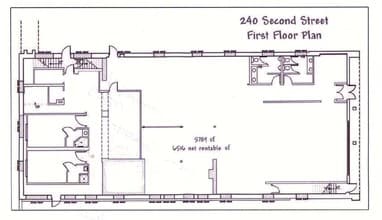 240 Second St, Macon-Bibb, GA à louer Plan d’étage– Image 1 sur 1
