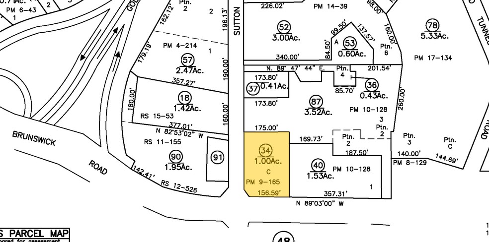 841-1043 Sutton Way, Grass Valley, CA à louer - Plan cadastral – Image 2 sur 19