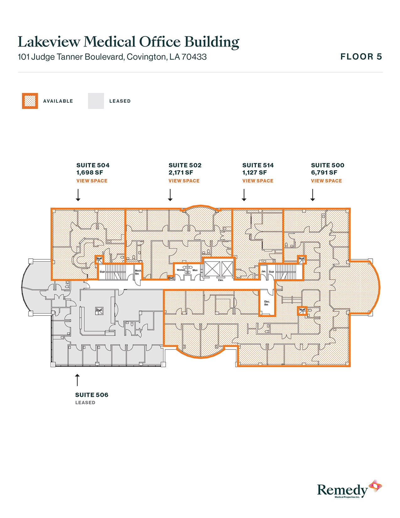 101 Judge Tanner Blvd, Covington, LA à louer Plan d’étage– Image 1 sur 1