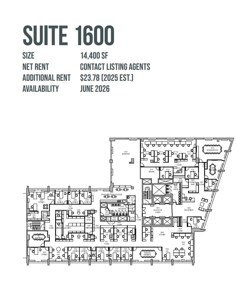 2 Carlton St, Toronto, ON à louer Plan d’étage– Image 1 sur 1