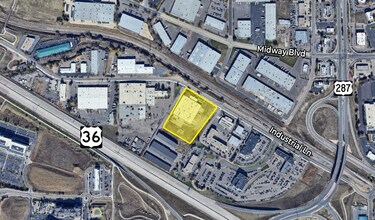 2360 Industrial Ln, Broomfield, CO - VUE AÉRIENNE  vue de carte