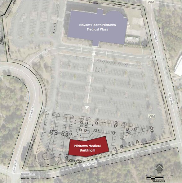 Converse Road and Diligence Road, Wilmington, NC à louer - Plan de site – Image 2 sur 3
