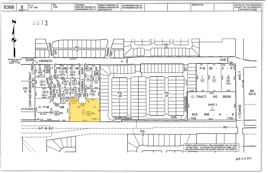 2700-2701 Kimball Ave, Pomona, CA à louer - Plan cadastral – Image 2 sur 2