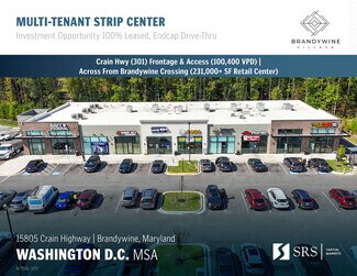 Plus de détails pour RT 301 & Chadds Ford Dr, Brandywine, MD - Local commercial à vendre