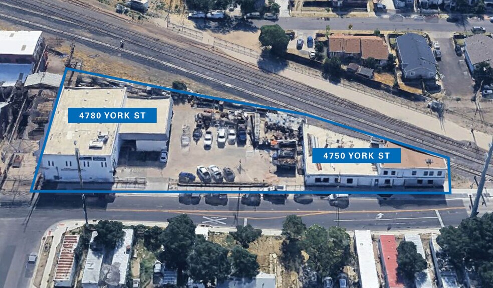 4780 and 4750 York St portefeuille de 2 biens à vendre sur LoopNet.fr - Photo principale – Image 1 sur 4