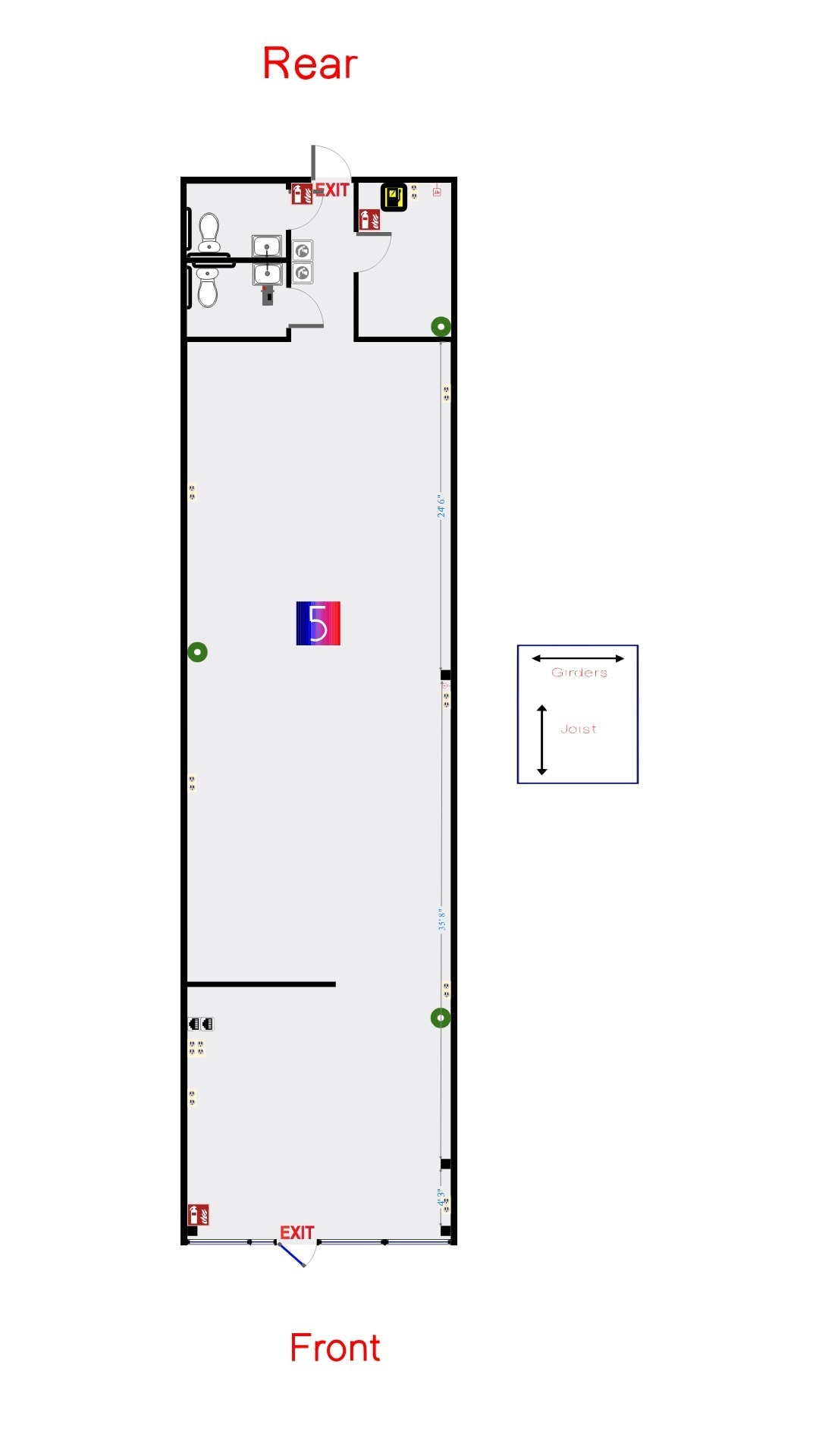 4401-4523 Hoffner Ave, Orlando, FL à louer Plan d’étage– Image 1 sur 1