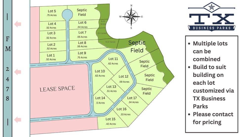 8137 Florance Rd, Northlake, TX à vendre - Plan de site – Image 2 sur 2