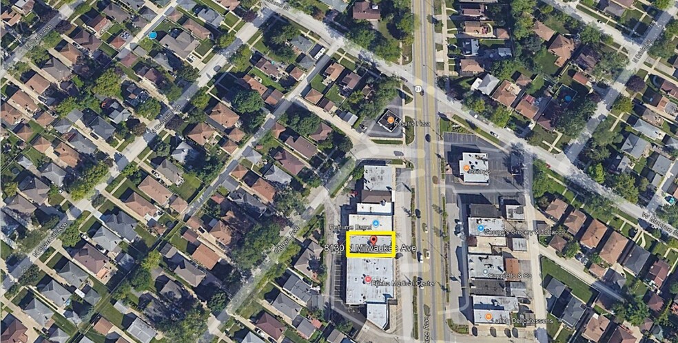 8136 N Milwaukee Ave, Niles, IL à vendre - Aérien – Image 3 sur 12