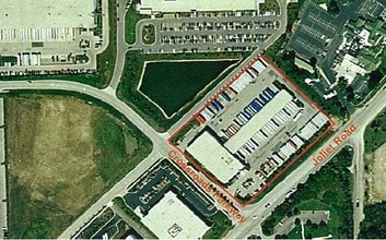 310 E Crossroads Pky, Bolingbrook, IL - VUE AÉRIENNE  vue de carte