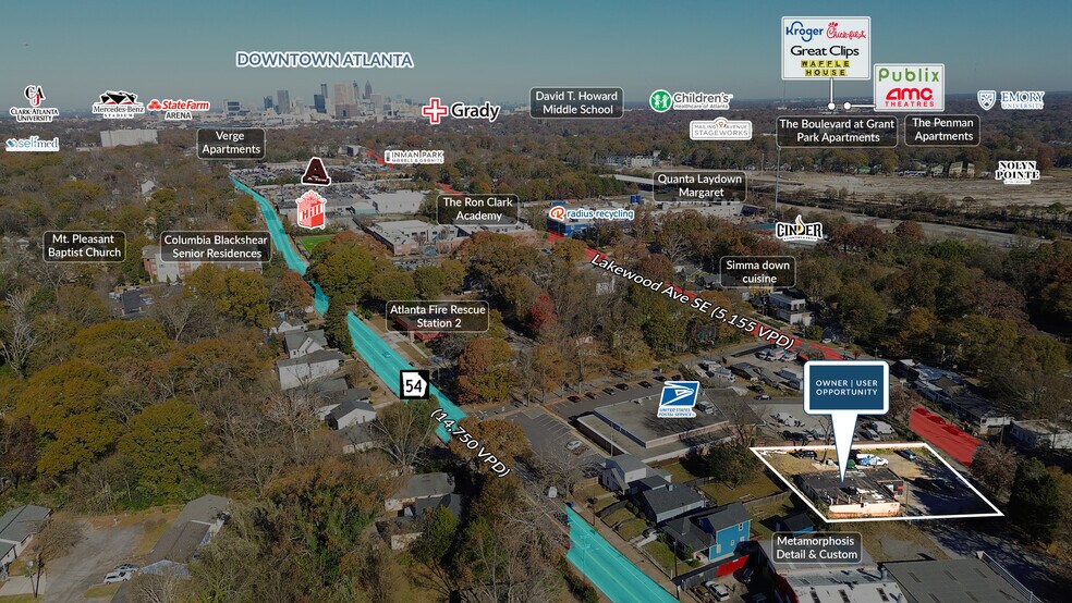1657 & 1651 Lakewood Avenue SE, Atlanta, GA à vendre - Photo de l’immeuble – Image 2 sur 5