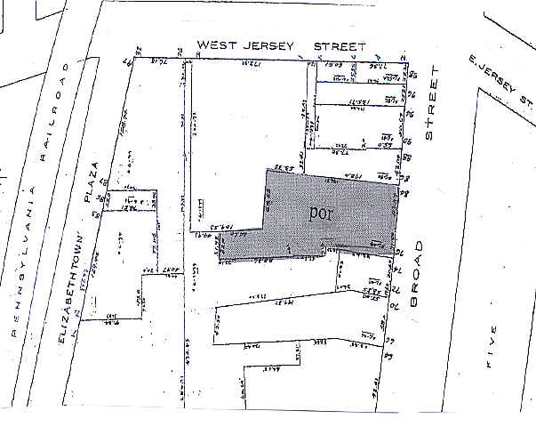 76-80 Broad St, Elizabeth, NJ à louer - Plan cadastral – Image 3 sur 3