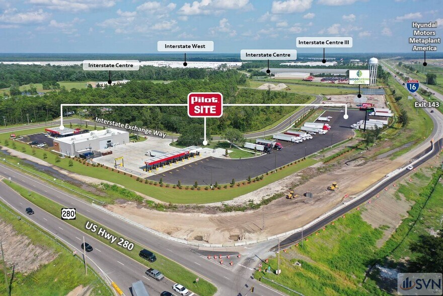 I-16 and US Highway 280, Ellabell, GA à vendre - Photo de l’immeuble – Image 2 sur 10