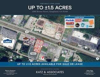 Plus de détails pour 1566 Boone St, Kingsland, GA - Terrain à louer