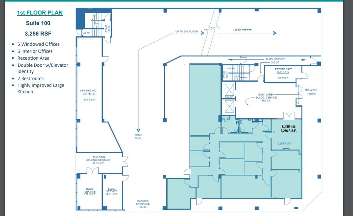 1849 Sawtelle Blvd, Los Angeles, CA à louer Plan d’étage– Image 1 sur 1