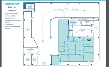 1849 Sawtelle Blvd, Los Angeles, CA à louer Plan d’étage– Image 1 sur 1