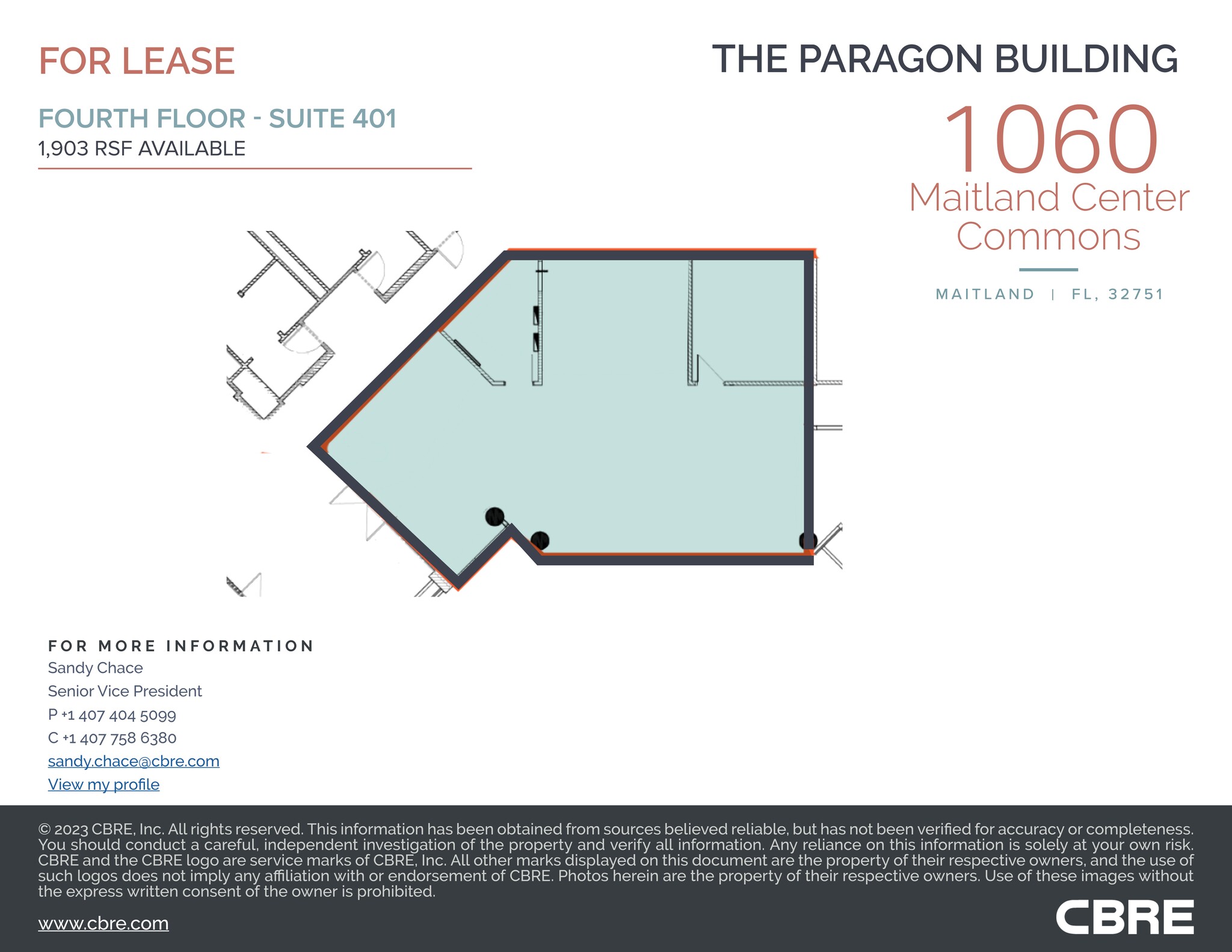 1060 Maitland Center Commons, Maitland, FL à louer Plan de site– Image 1 sur 1