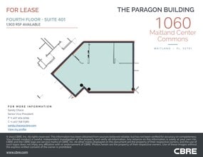 1060 Maitland Center Commons, Maitland, FL à louer Plan de site– Image 1 sur 1