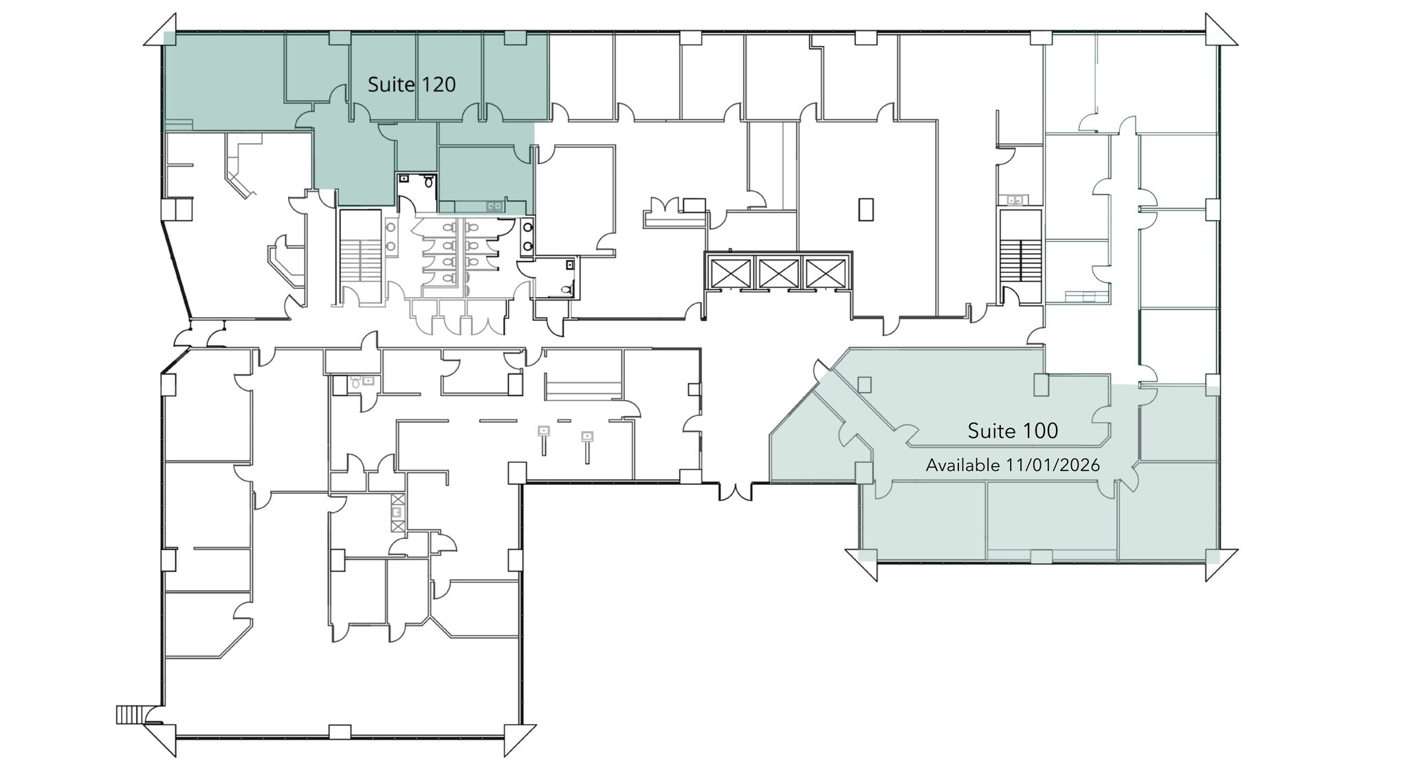 5400 N Grand Blvd, Oklahoma City, OK à louer Plan d’étage– Image 1 sur 1