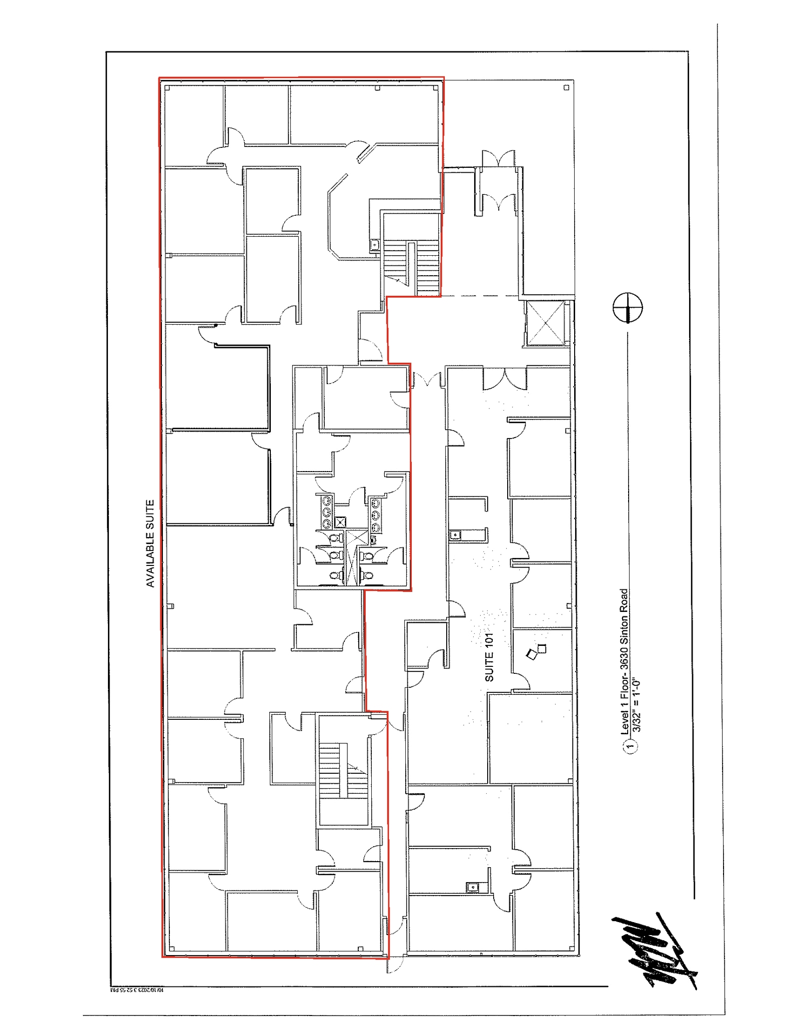 3630 Sinton Rd, Colorado Springs, CO à louer Plan d’étage– Image 1 sur 1