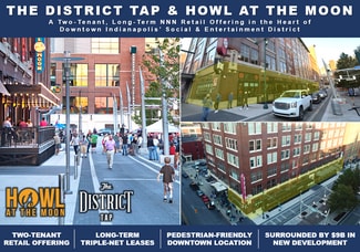 Plus de détails pour District Tap & Howl at the Moon NNN – Local commercial à vendre, Indianapolis, IN