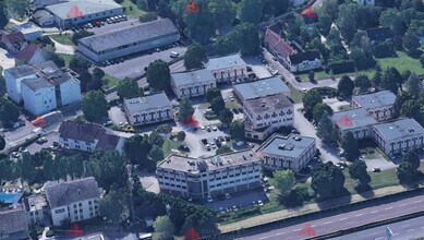 Dijon - VUE AÉRIENNE vue de carte