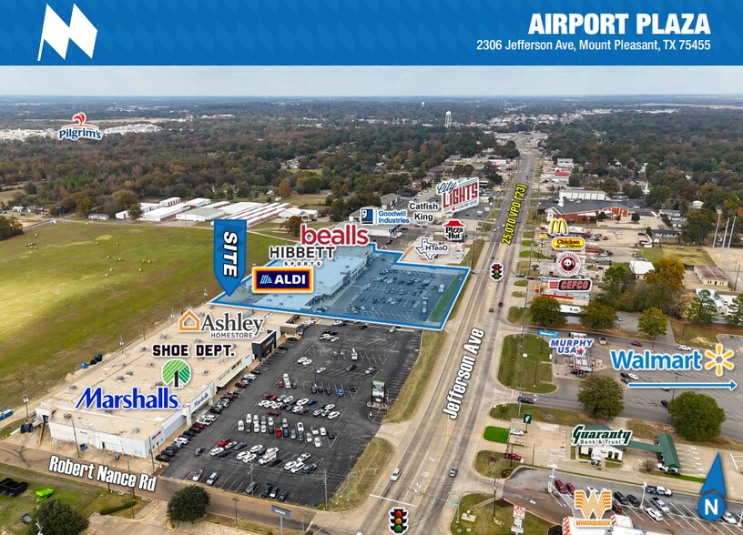 2306 S Jefferson Ave, Mount Pleasant, TX à vendre - Photo de l’immeuble – Image 3 sur 7