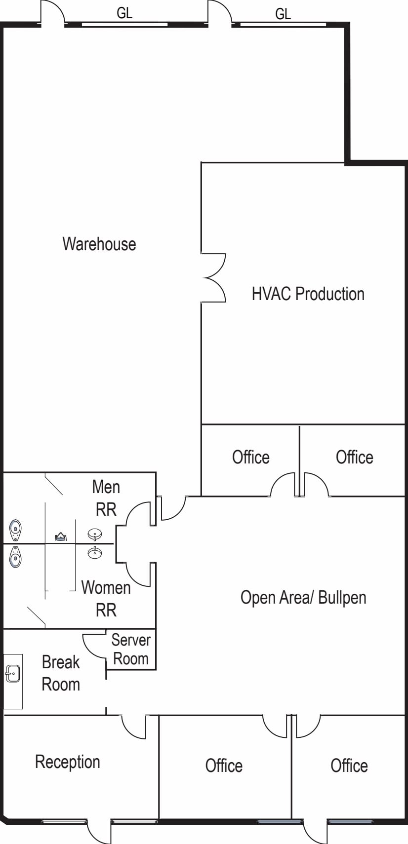 4211 Ponderosa Ave, San Diego, CA à louer Plan d’étage– Image 1 sur 2