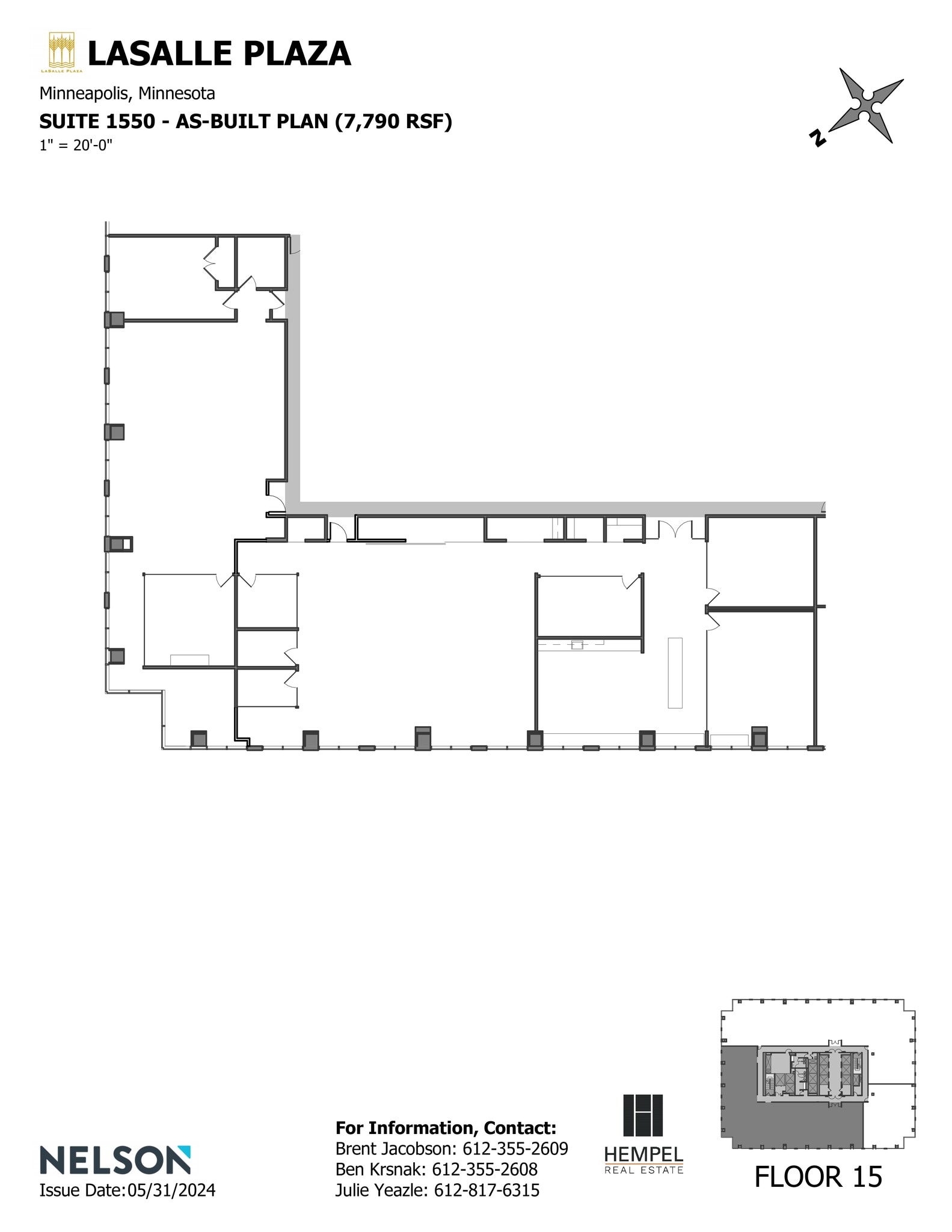 800 LaSalle Ave, Minneapolis, MN à louer Plan de site– Image 1 sur 1