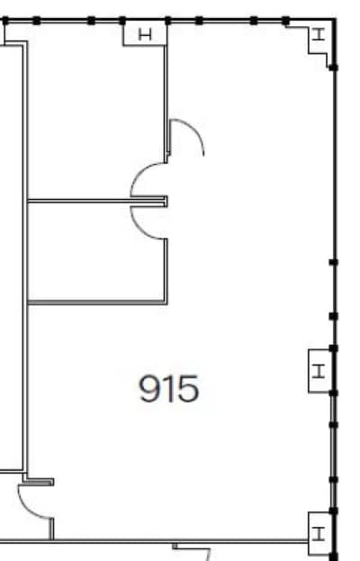 915 Wilshire Blvd, Los Angeles, CA à louer Plan d’étage– Image 1 sur 1
