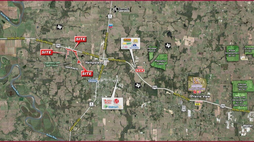 Highway 290, Hempstead, TX à vendre - Photo de l’immeuble – Image 2 sur 2