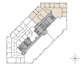 501 W Broadway, San Diego, CA à louer Plan d’étage– Image 1 sur 1