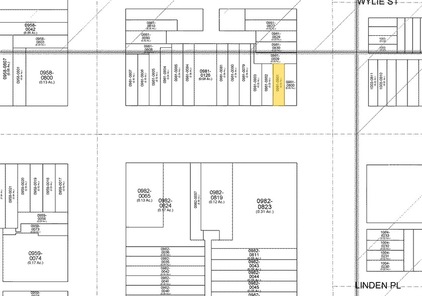 1126 H St NE, Washington, DC à louer - Plan cadastral – Image 3 sur 9