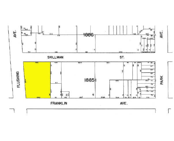 2 Skillman St, Brooklyn, NY à louer - Plan cadastral – Image 2 sur 6