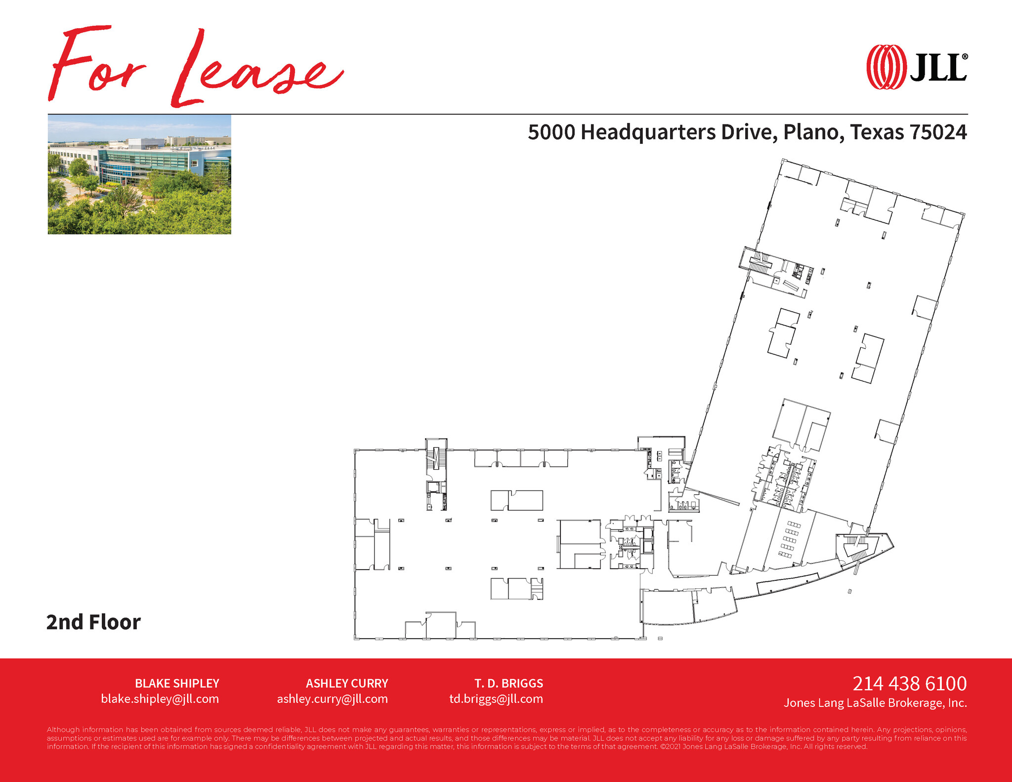 5000 Headquarters Dr, Plano, TX à louer Plan d’étage– Image 1 sur 2