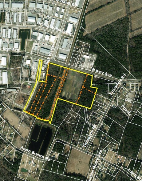 2775 N Kerr Ave, Wilmington, NC à vendre - Aérien – Image 2 sur 3