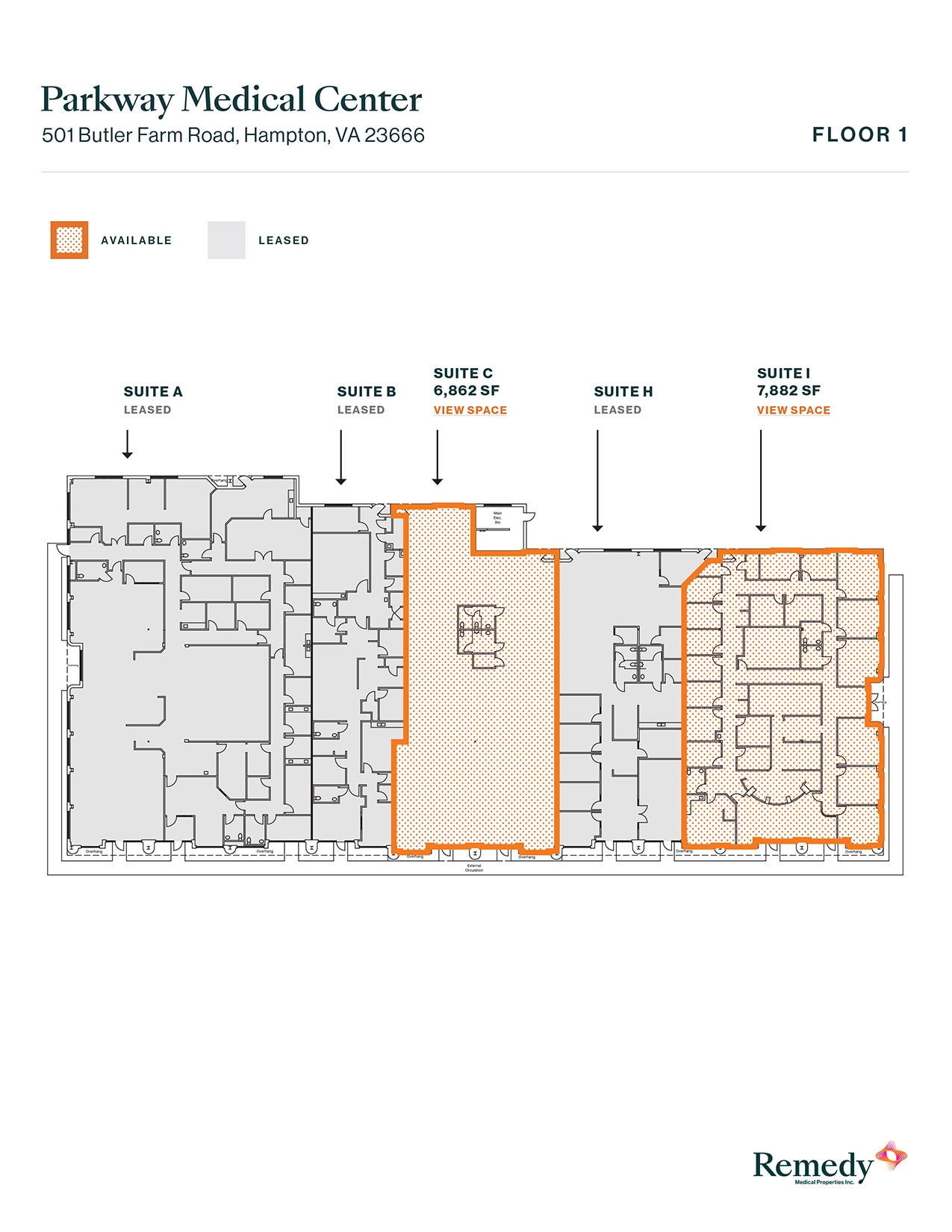 501 Butler Farm Rd, Hampton, VA à louer Plan d’étage– Image 1 sur 1