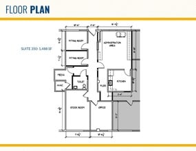 7801 York Rd, Towson, MD à louer Plan d’étage– Image 1 sur 1