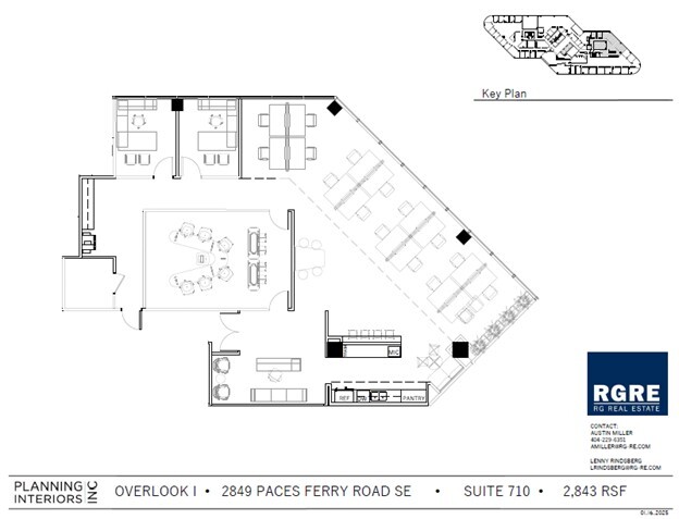 2849 Paces Ferry Rd SE, Atlanta, GA à louer Plan d’étage– Image 1 sur 1