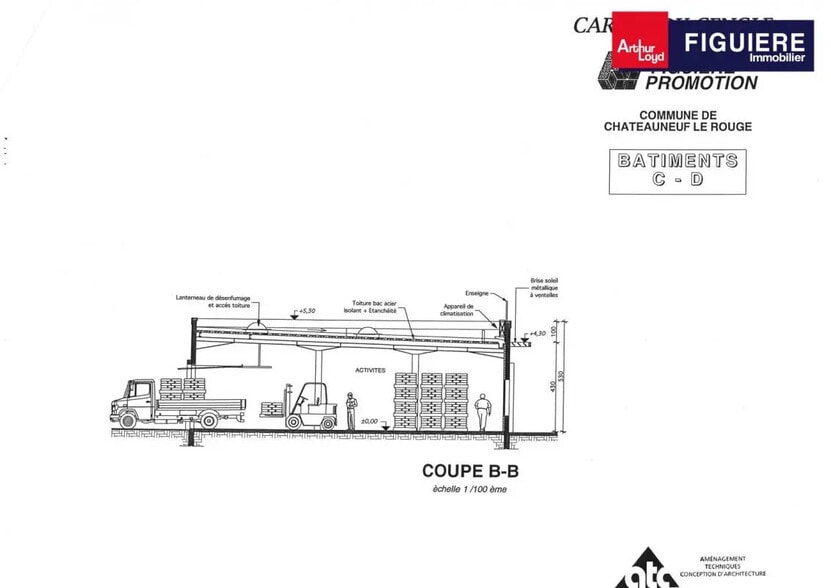 Local d’activités dans Châteauneuf-le-Rouge à louer - Autre – Image 3 sur 3