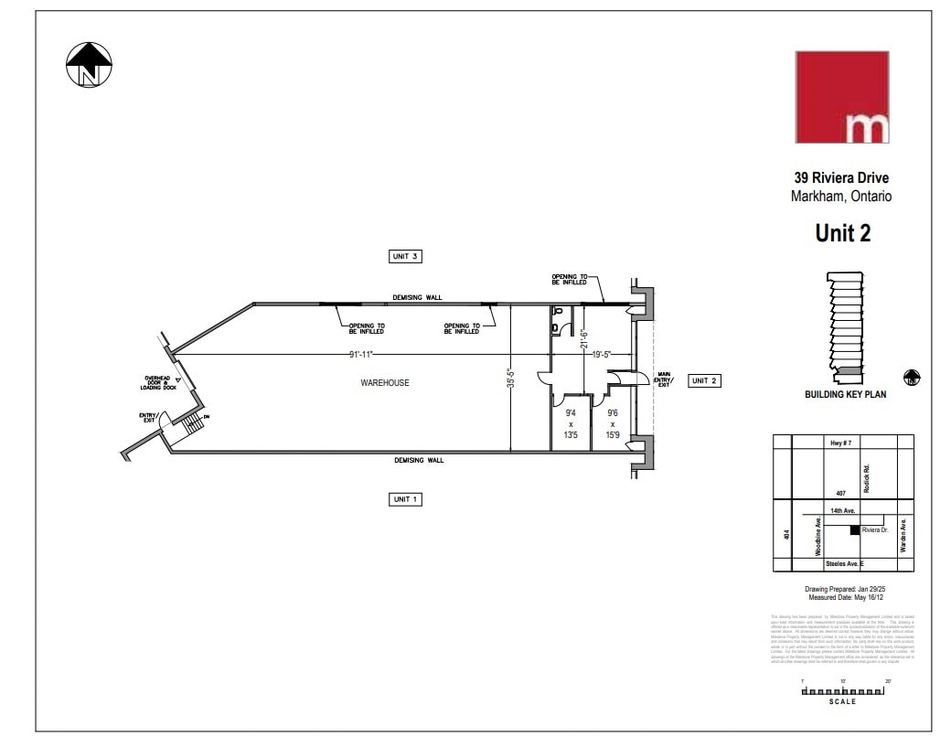 39 Riviera Dr, Markham, ON à louer Plan d’étage– Image 1 sur 1