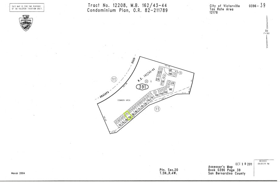 15409 Anacapa Rd, Victorville, CA à vendre - Plan cadastral – Image 3 sur 32