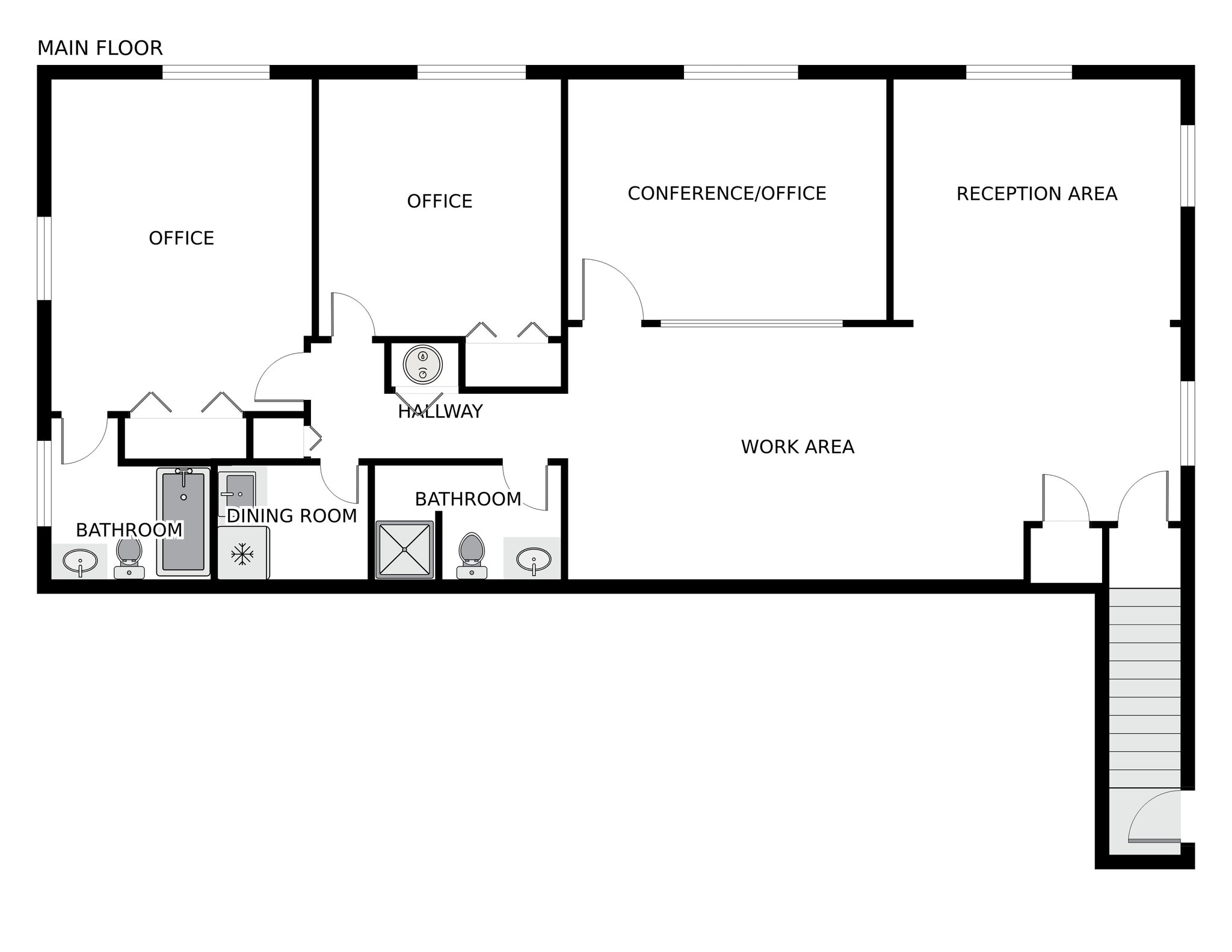 2690 Clarendon Blvd, Arlington, VA à louer Plan d’étage– Image 1 sur 1