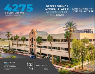Plus de détails pour 4275 S Burnham Ave, Las Vegas, NV - Bureau/Médical, Médical à louer