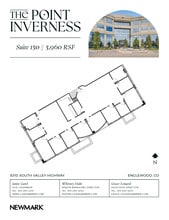 8310 S Valley Hwy, Englewood, CO à louer Plan d’étage– Image 1 sur 2
