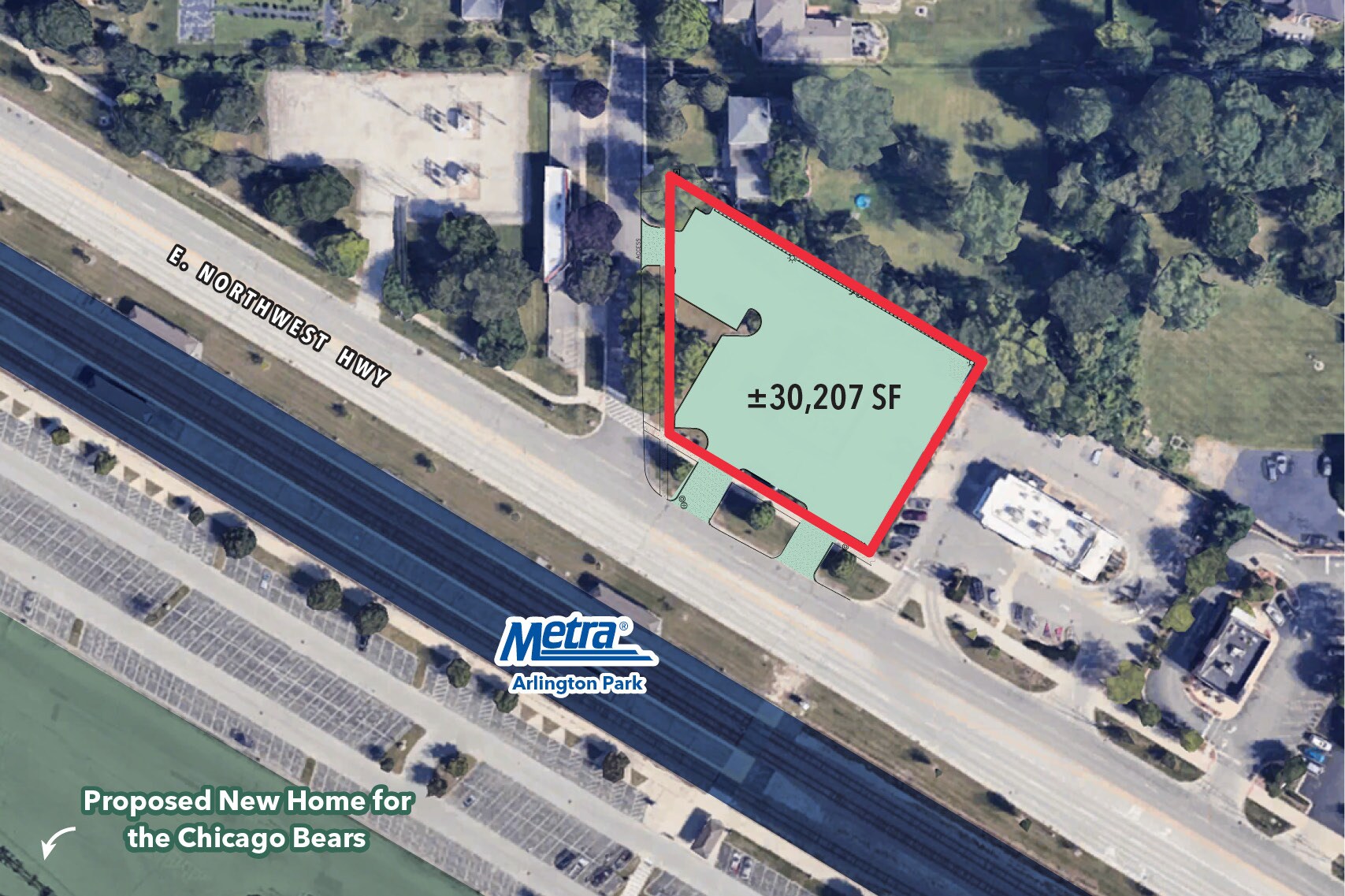 1540 E Northwest Hwy, Palatine, IL à louer Photo principale– Image 1 sur 2