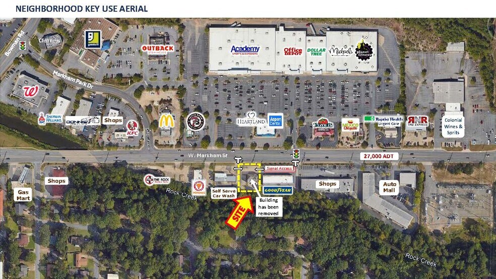 11415 W Markham St, Little Rock, AR à vendre - Photo de l’immeuble – Image 2 sur 9