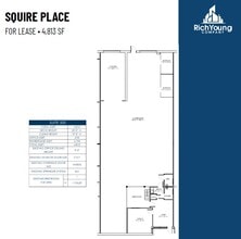 2435 Squire Pl, Farmers Branch, TX à louer Plan d’étage– Image 1 sur 1